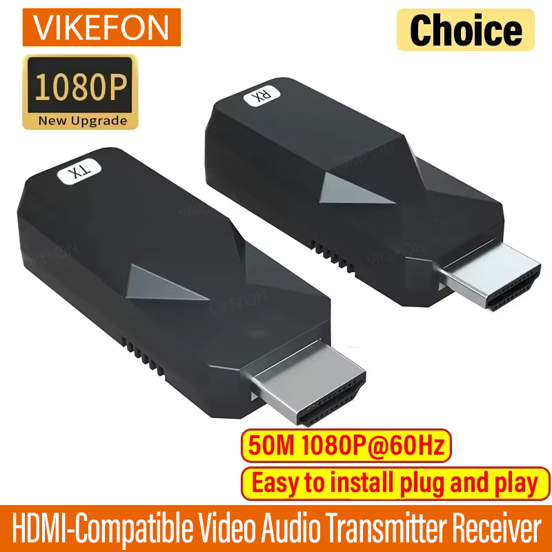 Home Cinema Wireless - Transmetteur Audio vidéo et récepteur, 50M,