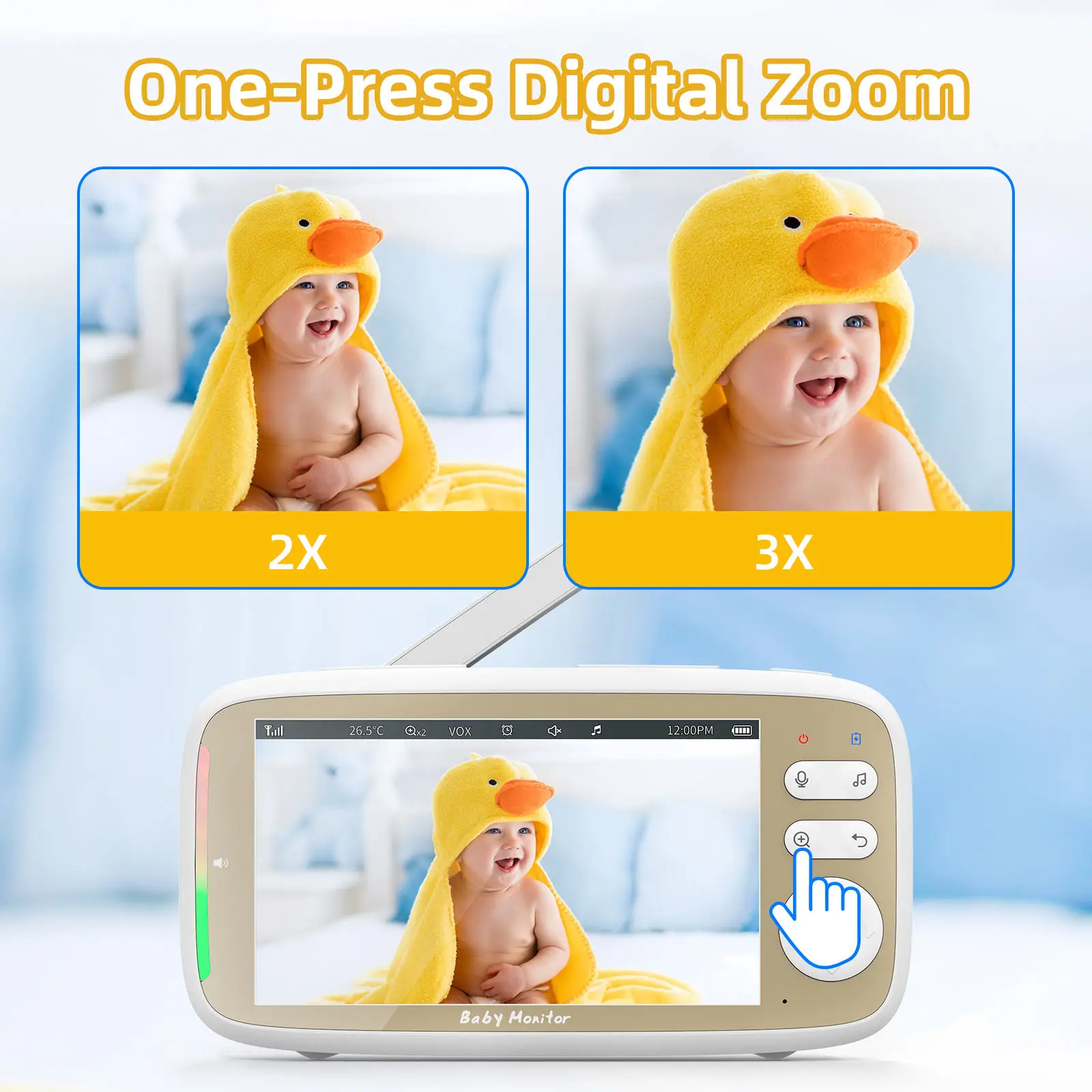 VB803 PRO Baby Monitor, avec 2 - Home Cinema Wireless avis et prix